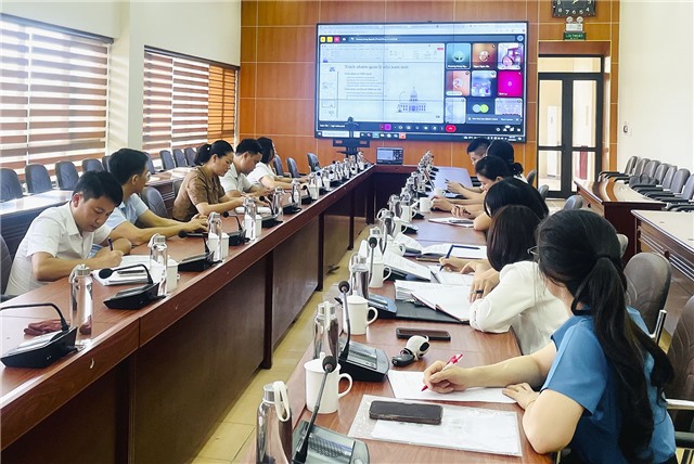 32Win12 com tại tài khoản tham gia hội nghị tập huấn trực tuyến triển khai Nghị định số 120/2025/NĐ-CP trong lĩnh vực hộ tịch