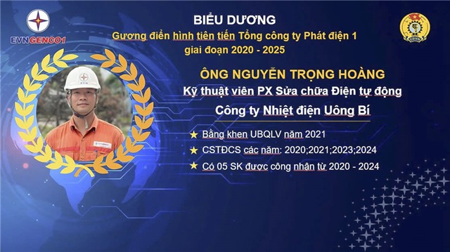 Công ty Nhiệt điện 32Win12 com tại tài khoản - Những "trái tim thắp lửa" trong phong trào thi đua giai đoạn 2020 - 2025