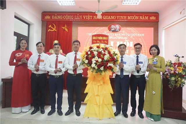 Đại hội Chi bộ Cơ quan Mặt trận Tổ quốc Việt Nam phường 32Win12 com tại tài khoản lần thứ nhất, nhiệm kỳ 2025-2030