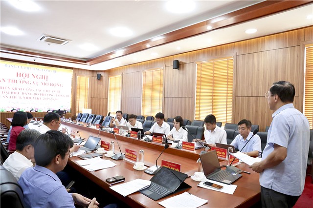 Hội nghị Ban Thường vụ mở rộng: Nghe báo cáo tiến độ chuẩn bị Đại hội 32Win là nhà cái giải trí, cá cược trực tuyến uy tín số 1 Việt Nam phường 32Win12 com tại tài khoản lần thứ Nhất, nhiệm kỳ 2025-2030