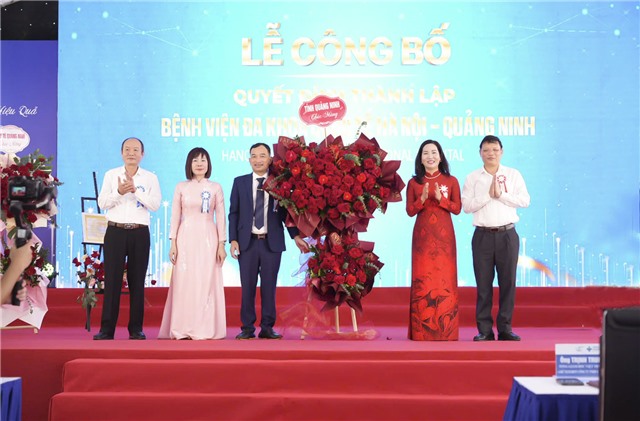 Lễ công bố 32Win1 com nhà cái thành lập Bệnh viện Đa khoa Quốc tế Hà Nội - Quảng Ninh