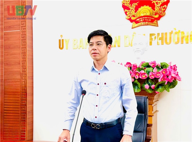 UBND phường 32Win12 com tại tài khoản giao ban thường kỳ tháng 7/2025