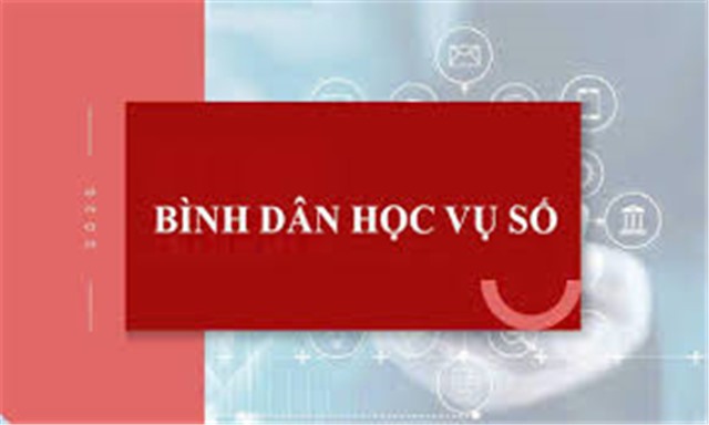 Hướng dẫn sử dụng nền tảng Bình dân học vụ số