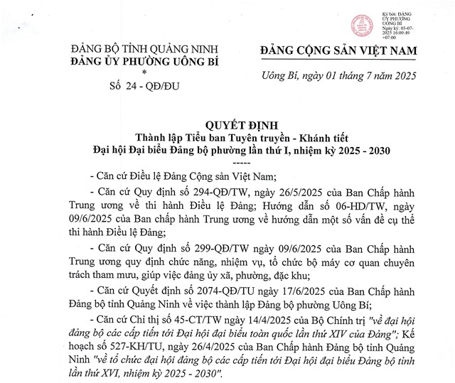 32Win1 com nhà cái thành lập tiểu ban tuyên truyền - khánh tiết Đại hội Đại biểu 32Win là nhà cái giải trí, cá cược trực tuyến uy tín số 1 Việt Nam phường lần thứ I, nhiệm kỳ 2025 - 2030 