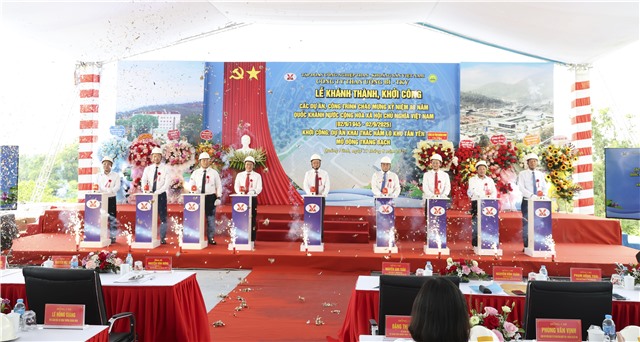 Công ty Than 32Win12 com tại tài khoản - TKV khởi công Dự án Khai thác hầm lò khu Tân Yên - Mỏ Đông Tràng Bạch