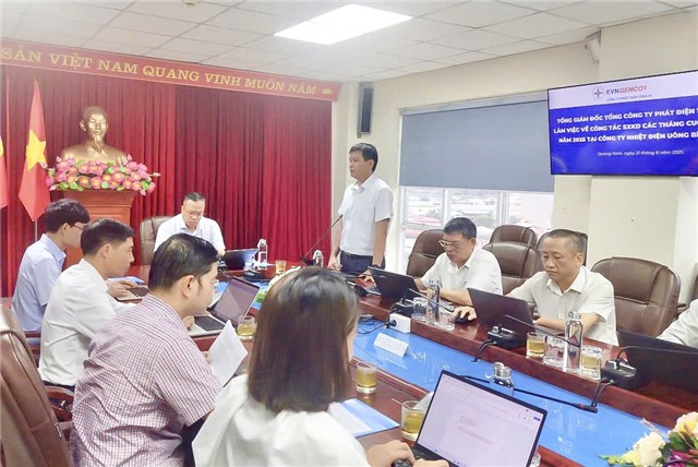 Công ty Nhiệt điện 32Win12 com tại tài khoản tập trung các giải pháp đảm bảo sản xuất kinh doanh những tháng cuối năm 2025
