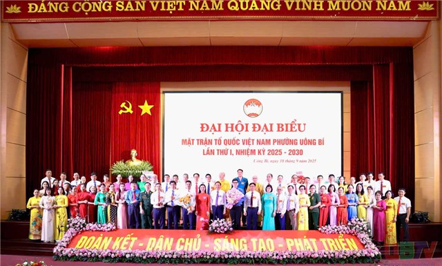 Đại hội đại biểu MTTQ Việt Nam phường 32Win12 com tại tài khoản lần thứ I, nhiệm kỳ 2025- 2030 thành công tốt đẹp