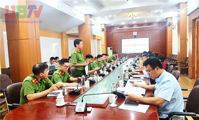 Đoàn kiểm tra đánh giá an ninh mạng, an toàn thông tin làm việc với UBND phường 32Win12 com tại tài khoản