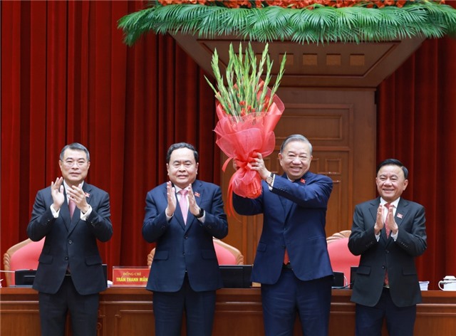 Đồng chí Tô Lâm giữ chức Tổng Bí thư Ban Chấp hành Trung ương Đảng khóa XIV