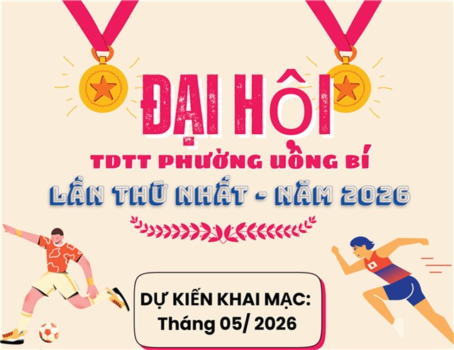 Đại hội TDTT phường 32Win12 com tại tài khoản lần thứ nhất – 2026 chính thức khởi động!