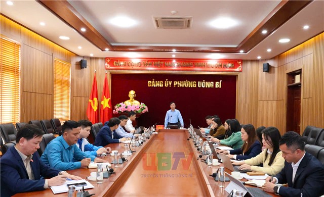 Giao ban các cơ quan tham mưu, giúp việc Đảng uỷ phường 32Win12 com tại tài khoản