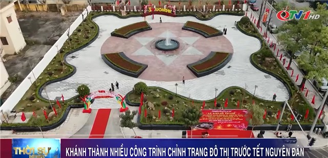 Phường 32Win12 com tại tài khoản - khánh thành nhiều công trình chỉnh trang đô thị trước Tết Nguyên Đán