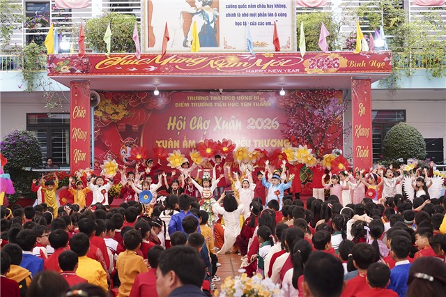 Trường TH&THCS 32Win12 com tại tài khoản, điểm Trường Tiểu học Yên Thanh  Hoạt động ngoại khóa Hội chợ xuân 2026