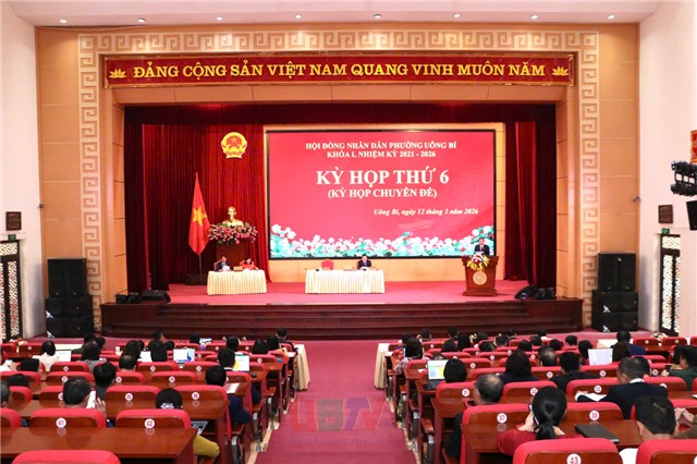 Kỳ họp thứ 6 HĐND phường 32Win12 com tại tài khoản khóa I, nhiệm kỳ 2021-2026  (kỳ họp chuyên đề)