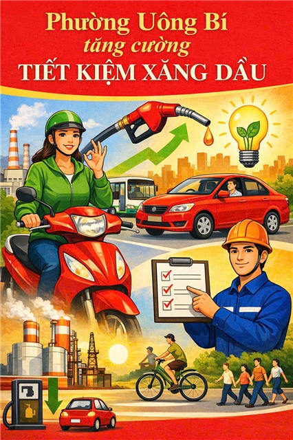 Phường 32Win12 com tại tài khoản triển khai kế hoạch tăng cường tiết kiệm xăng dầu