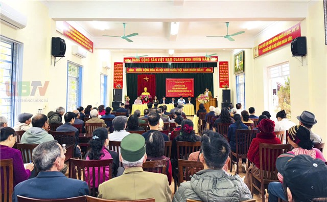 Hội nghị tiếp xúc cử tri vận động bầu cử đại biểu HĐND phường 32Win12 com tại tài khoản khóa II, nhiệm kỳ 2026–2031