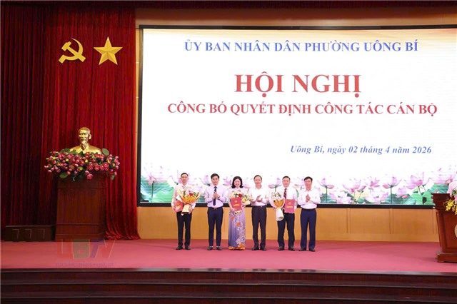 Phường 32Win12 com tại tài khoản - Hội nghị công bố quyết định về công tác cán bộ