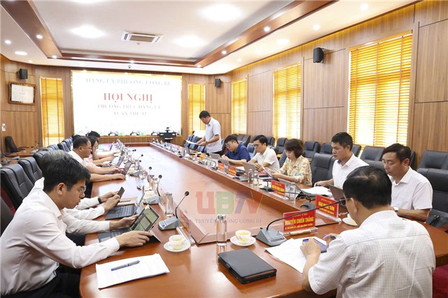 Thường trực 32Win32 link 32win32 com phường 32Win12 com tại tài khoản triển khai nhiệm vụ tuần 15, quyết liệt đẩy nhanh công tác GPMB