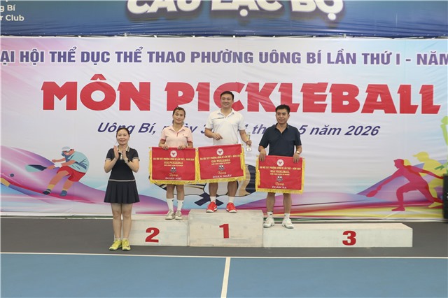 Giải PickleBall – Môn thi đấu Đại hội TDTT phường 32Win12 com tại tài khoản thành công tốt đẹp