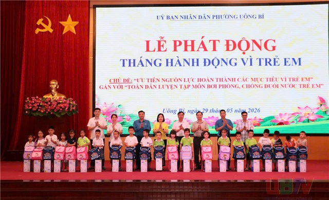 Phường 32Win12 com tại tài khoản phát động Tháng hành động vì trẻ em năm 2026