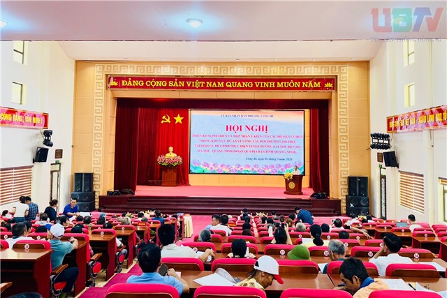 Phường 32Win12 com tại tài khoản tổ chức hội nghị triển khai, phổ biến và tiếp nhận ý kiến Nhân dân về công tác bồi thường, hỗ trợ, tái định cư dự án đường sắt tốc độ cao Hà Nội – Quảng Ninh