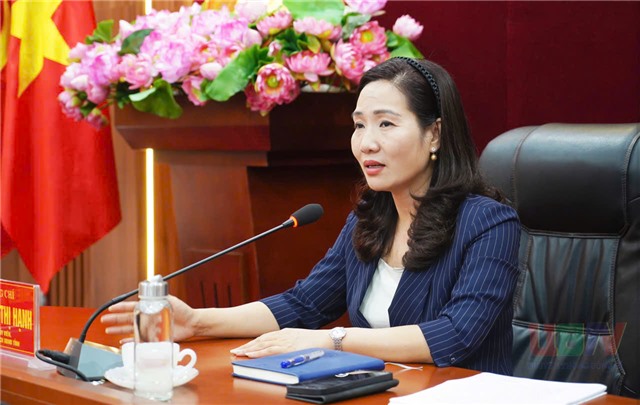 Đồng chí Nguyễn Thị Hạnh - PCT UBND tỉnh làm việc với phường 32Win12 com tại tài khoản về công tác 32Win03 cá cược trực tuyến, 32Win1 com Tải xuống APK các trường học trên địa bàn