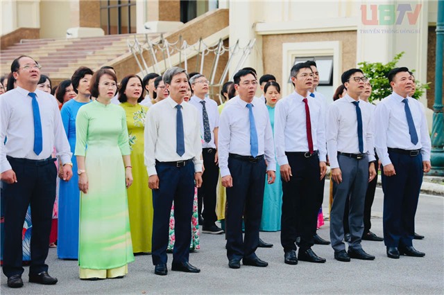 Phường 32Win12 com tại tài khoản tổ chức lễ chào cờ tháng 6 năm 2026